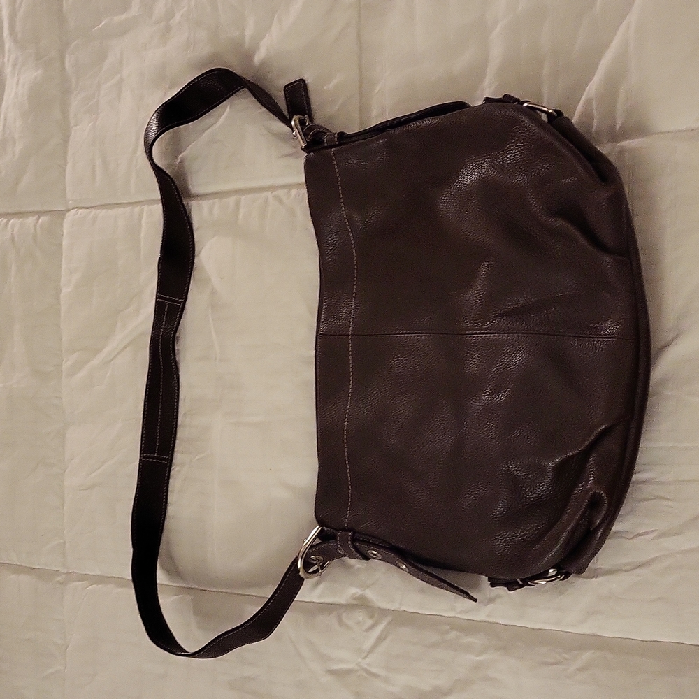 Leather Coach purse